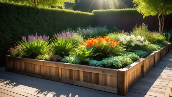 Como Construir Canteiros Elevados para Jardins Acessíveis a Idosos-world-sabido