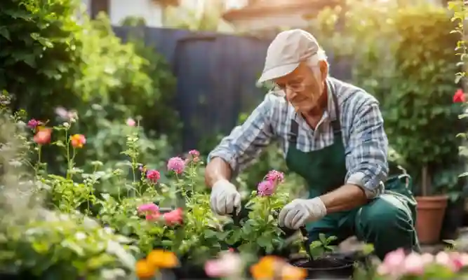 Plantas de Baixa Manutenção para Jardins Acessíveis a Idosos-worldsabido